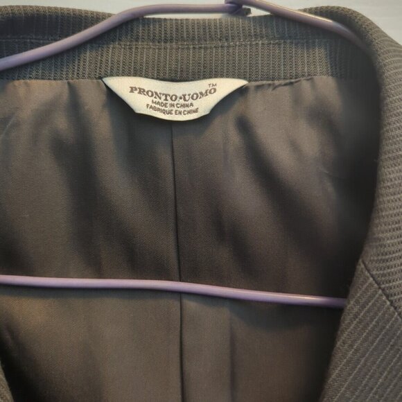 Pronto Uomo Top Suits Jacket for men 44 Long, Wool. Fits Like XL. - Picture 3 of 9